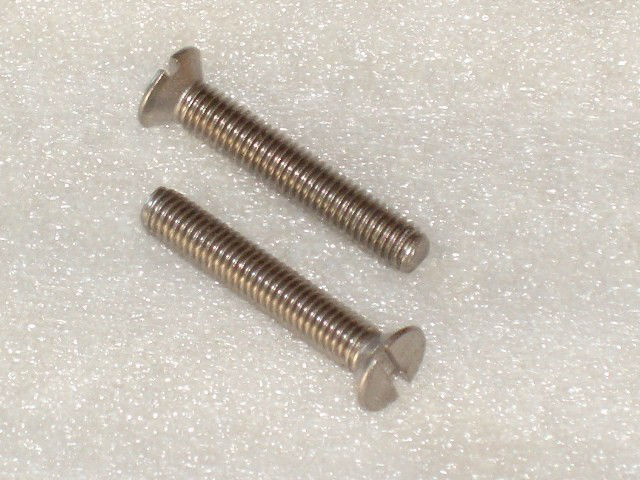 Titanium Countersunk Head Slotted Screw DIN963